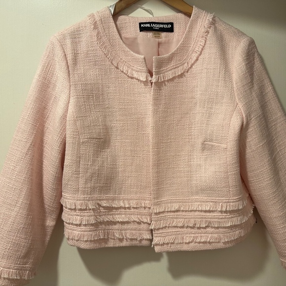 Cropped Tweed Jacket - Picture 1 of 2